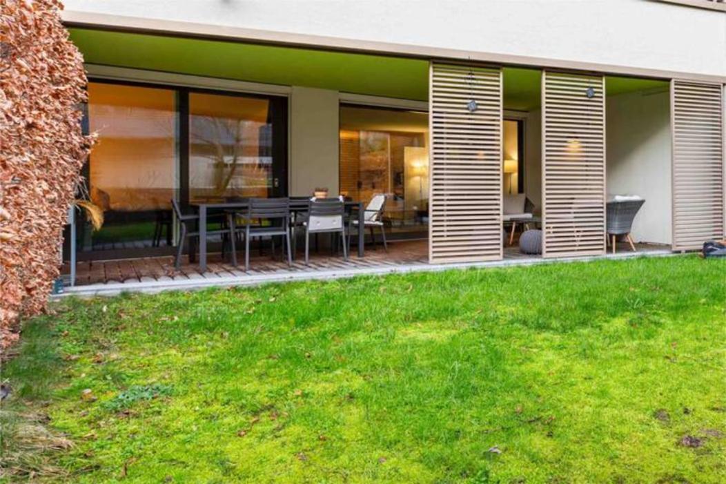 Luxus Wohnung Mit Garten Zúrich Exterior foto