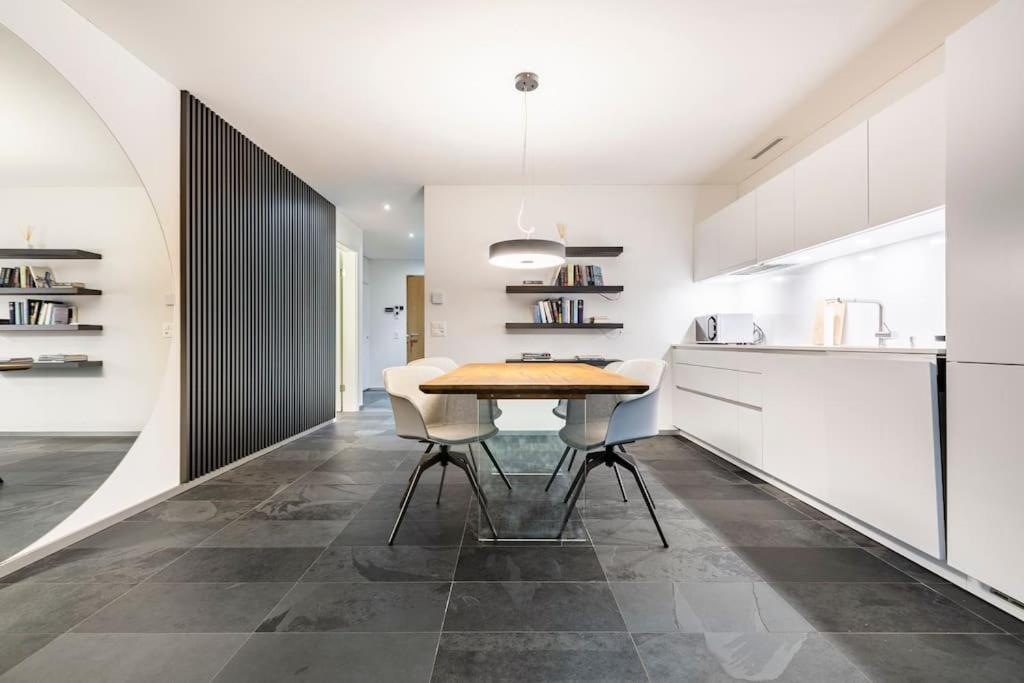 Luxus Wohnung Mit Garten Zúrich Exterior foto